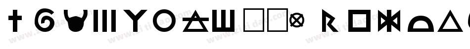 TachyonW00-Regular R字体转换